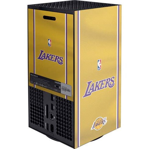 NBA Los Angeles Lakers Jersey XBox Series X Digital Edition Console Skin